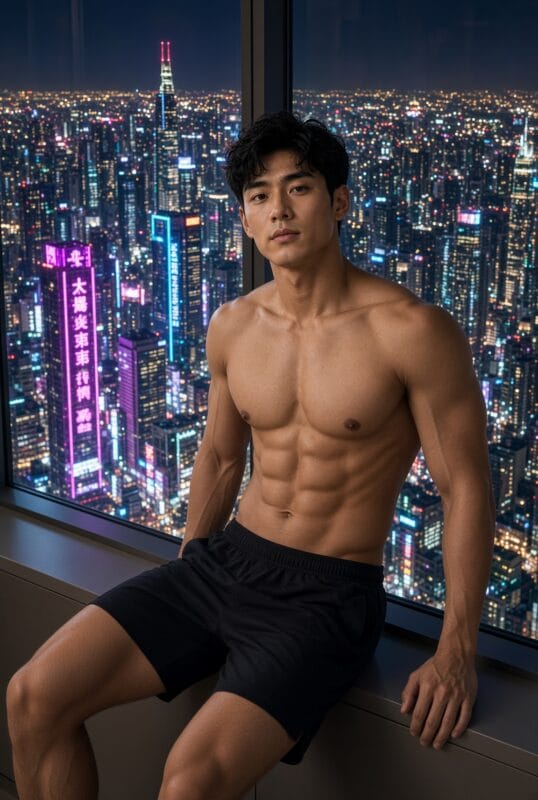 窗台夜景